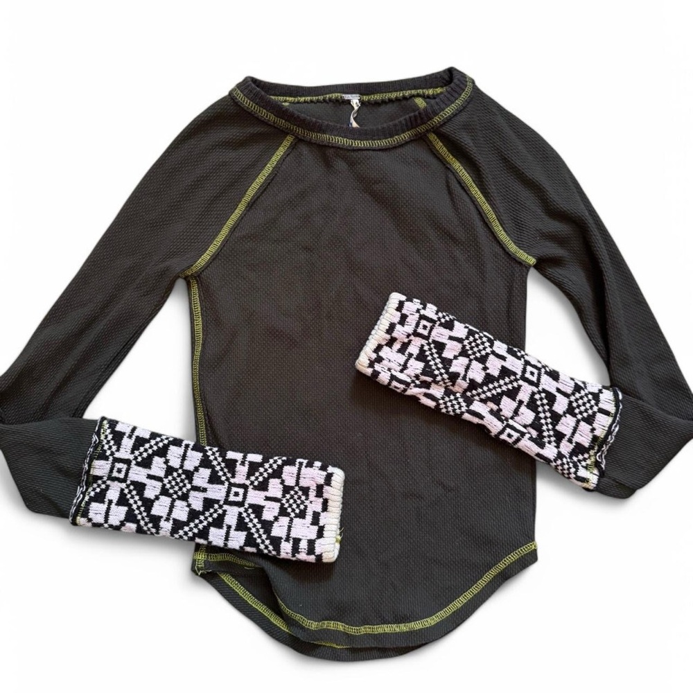 Free People She’s Reversable Sweater Cuff Thermal